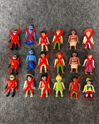 Figuras Playmobil Disney Kinder