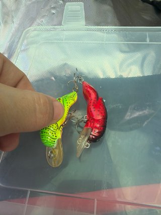 Señuelos Hart Morris Crank 50mm Cangrejo pack 2
