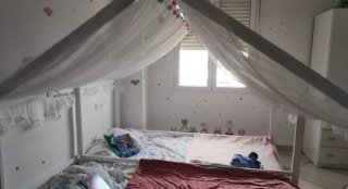 Cama infantil doble 90x200