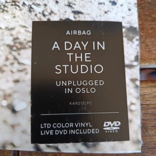 Airbag A Day In The Studio Vinile Colorato + DVD