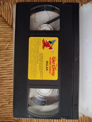 Película VHS Mulan Disney Clásicos Español