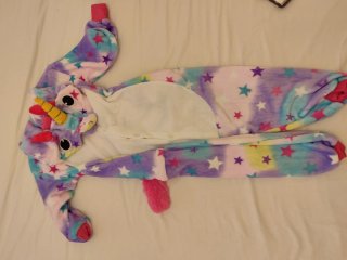 Disfraz Unicornio Peluche Talla 7-9