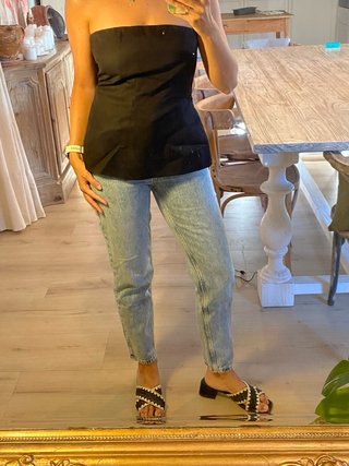 Pantalones vaqueros mango.