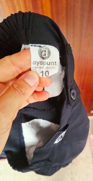 Pantalón corto uniforme Hispano Inglés T10