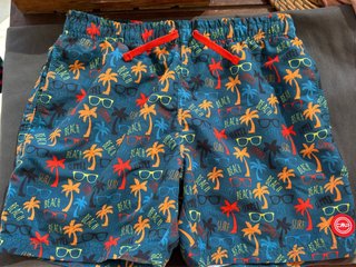 Bañador niño estampado palmeras talla S