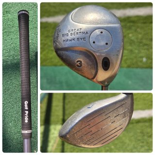Madera 3 Callaway Big Bertha Hawk Eye