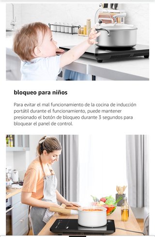 Placa Inducción IsEasy 2100W
