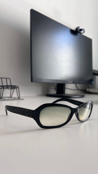 Gafas de sol Chanel negras y grises