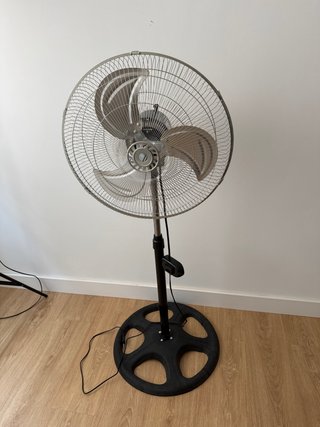 Ventilador de pie industrial metal