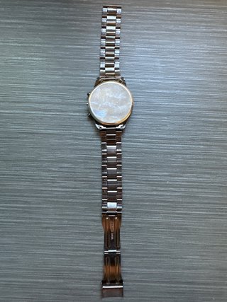 Reloj Eyros Negro y Plateado como nuevo sin usar
