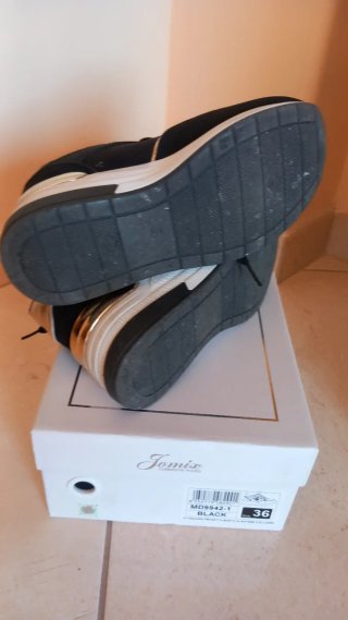 Scarpe Jomix Donna N.36 Nero/Oro