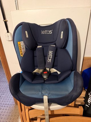 Silla coche niños Lottas 5 azul evolutiva