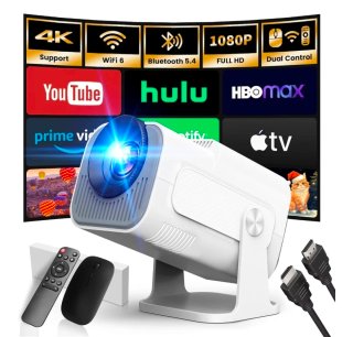 Proyector Portátil 4K WiFi Bluetooth