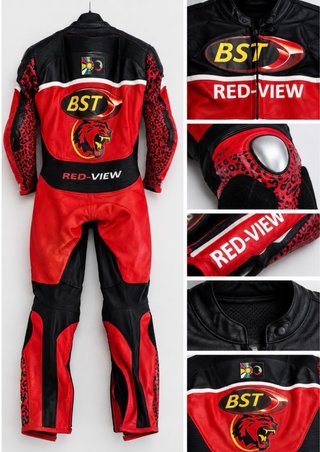 MONO DE MOTO BST RED-VIEW – TALLA M – COMO NUEVO