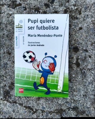 Pupi quiere ser futbolista