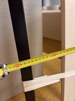 Somier Pikolin Fibermaster 90x190, con patas.