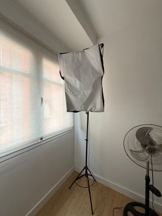 2 Focos Softbox con Trípode