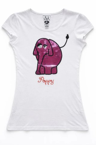 Camiseta elefante de Bershka