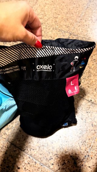 Patines Oxelo Talla 40-41 mochila + protecciones