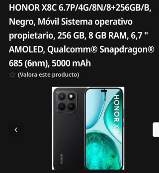 Honor X8c Móvil Azul/Verde