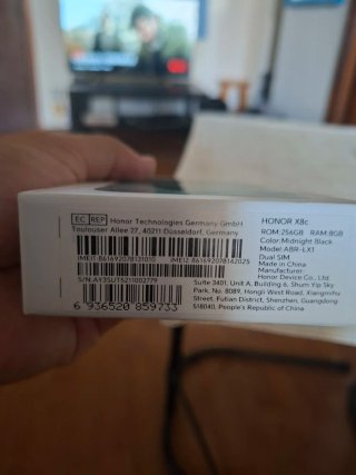 Honor X8c Móvil Azul/Verde