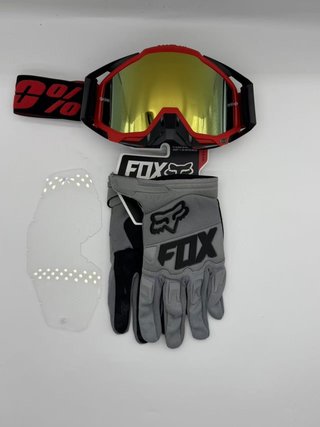 Gafas 100% y Guantes Fox Nuevos 137
