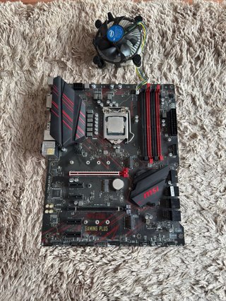 Placa Base MSI MPG GAMING PLUS Z390 intel i5 9400F