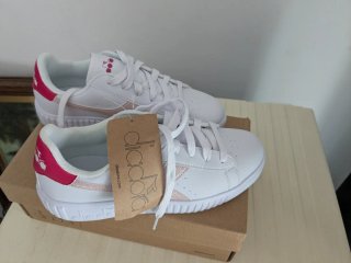 Scarpe Diadora Bianche e Rosa
