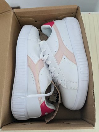 Scarpe Diadora Bianche e Rosa