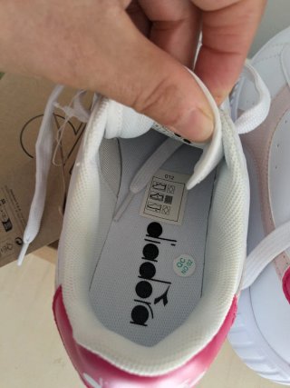 Scarpe Diadora Bianche e Rosa