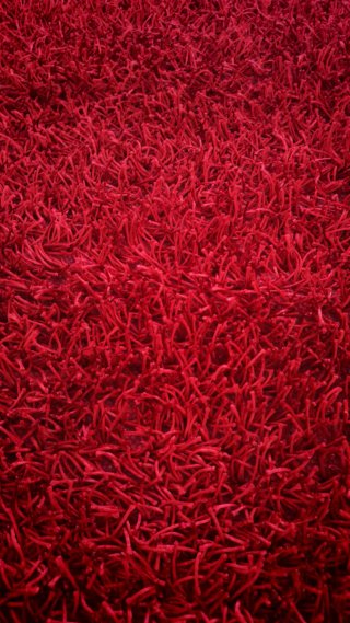 Tappeto Shaggy Rosso 80x130