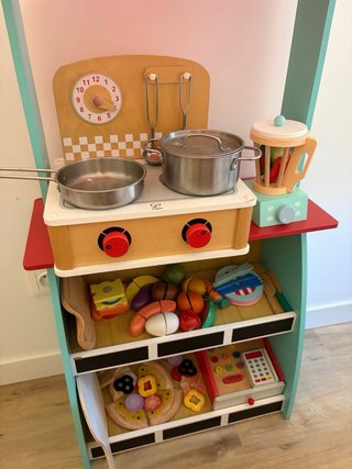 Cocina de madera Mercado + Set Pizza