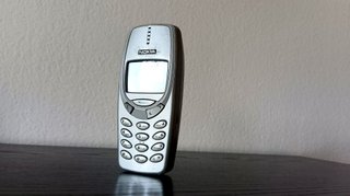 Nokia 3310 Cover Argentata Gray + Batteria Vintage