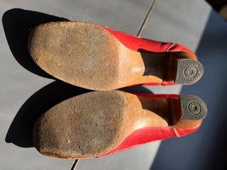 Scarpe donna Miss Clair rosse n.38