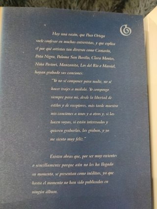 Canciones - Paco Ortega - Con CD (Spanish Edition)