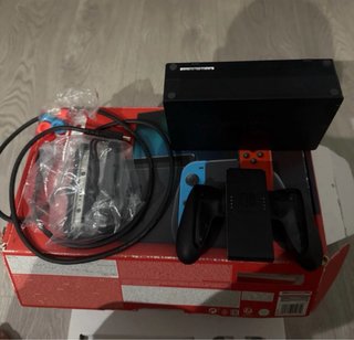 Nintendo Switch Console Blu/Ros