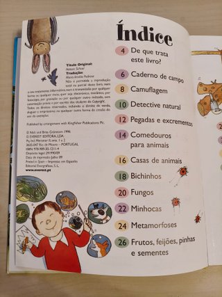 O Meu Primeiro Livro - Natureza