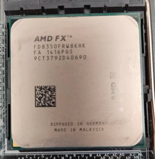 Procesador AMD FX-8350 Black Edition FD835OFRW8KH