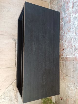 Mueble TV bajo negro