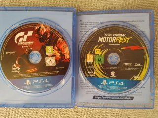 PS4: The Crew Motorfest + Gran Turismo Sport