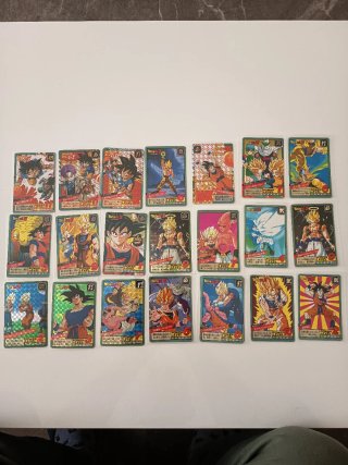Lote Cartas Dragon Ball Z