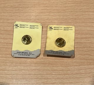 Cobi Barcelona 92 + 2 pins originales