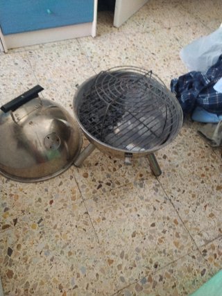 Barbacoa de acero inoxidable