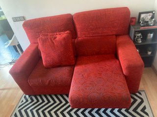 Sofá Cama Rojo 2 Plazas
