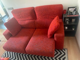 Sofá Cama Rojo 2 Plazas