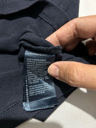 T-shirt Tommy Jeans Uomo Blu taglia XL