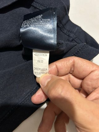 T-shirt Tommy Jeans Uomo Blu taglia XL