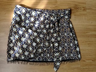 Falda Zara Estampada