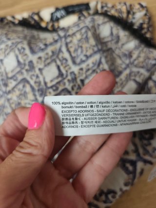 Falda Zara Estampada