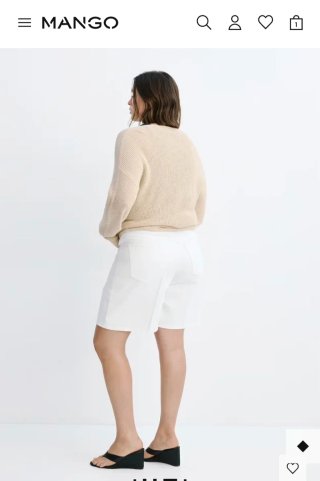 Bermudas vaqueras Mango mujer T46